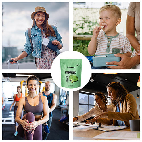 Gefriergetrockneter-Brokkoli-Anwendung