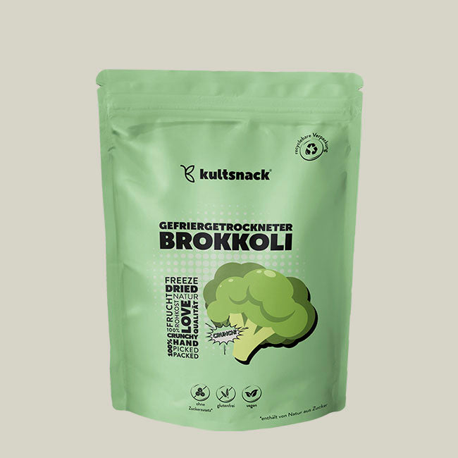 Gefriergetrockneter-Brokkoli-Snackgroesse