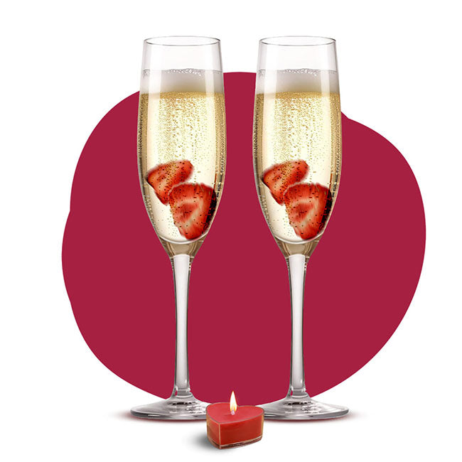 Gefriergetrocknete-Erdbeeren-im-Prosecco