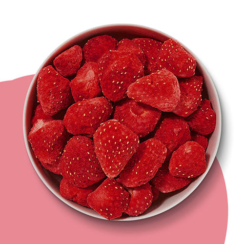 Gefriergetrocknete-Erdbeeren