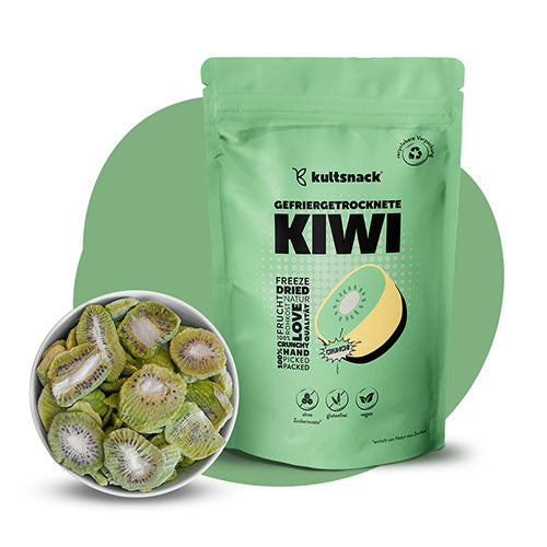 Gefriergetrocknete-Kiwi