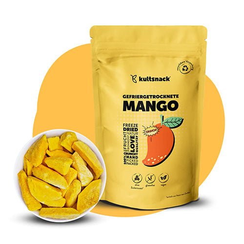 gefriergetrocknete-Mango