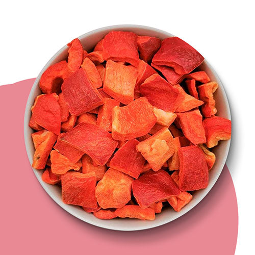 Gefriergetrocknete-rote-Paprika