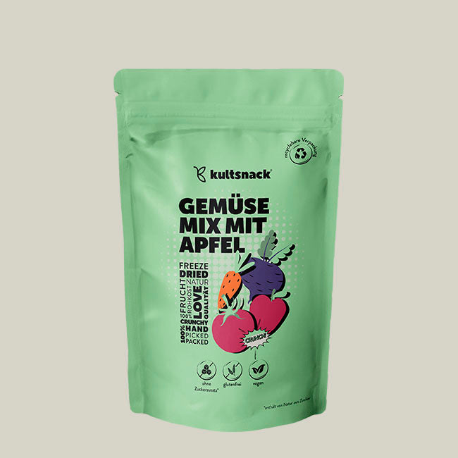 Gemengde groenten met appel