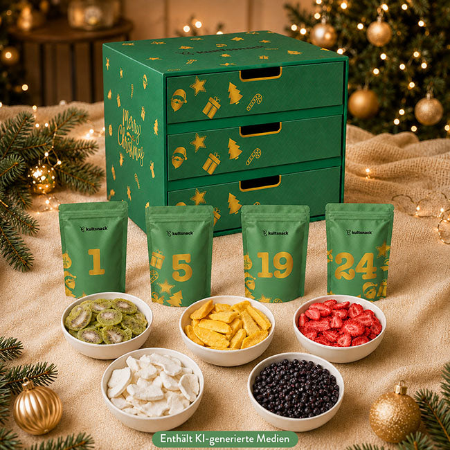 Kultsnack Adventskalender als Geschenk